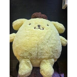 Sanrio Pompompurin Plush Yellow Dog Brown Beret Stuffed Animal Toy